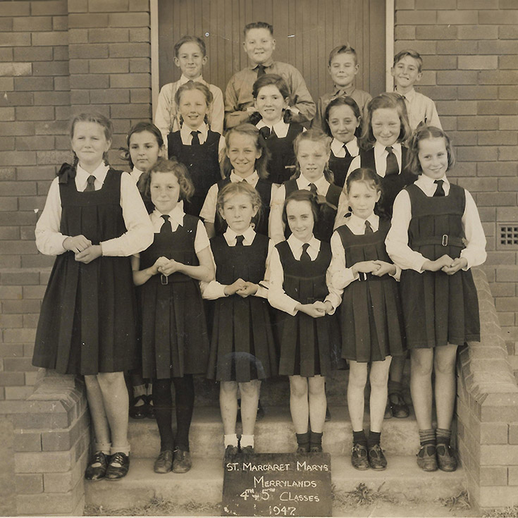 St Margaret Mary's Catholic Primary Merrylands history in the 1940s