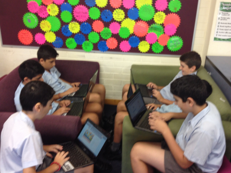 Students at St Margaret Mary